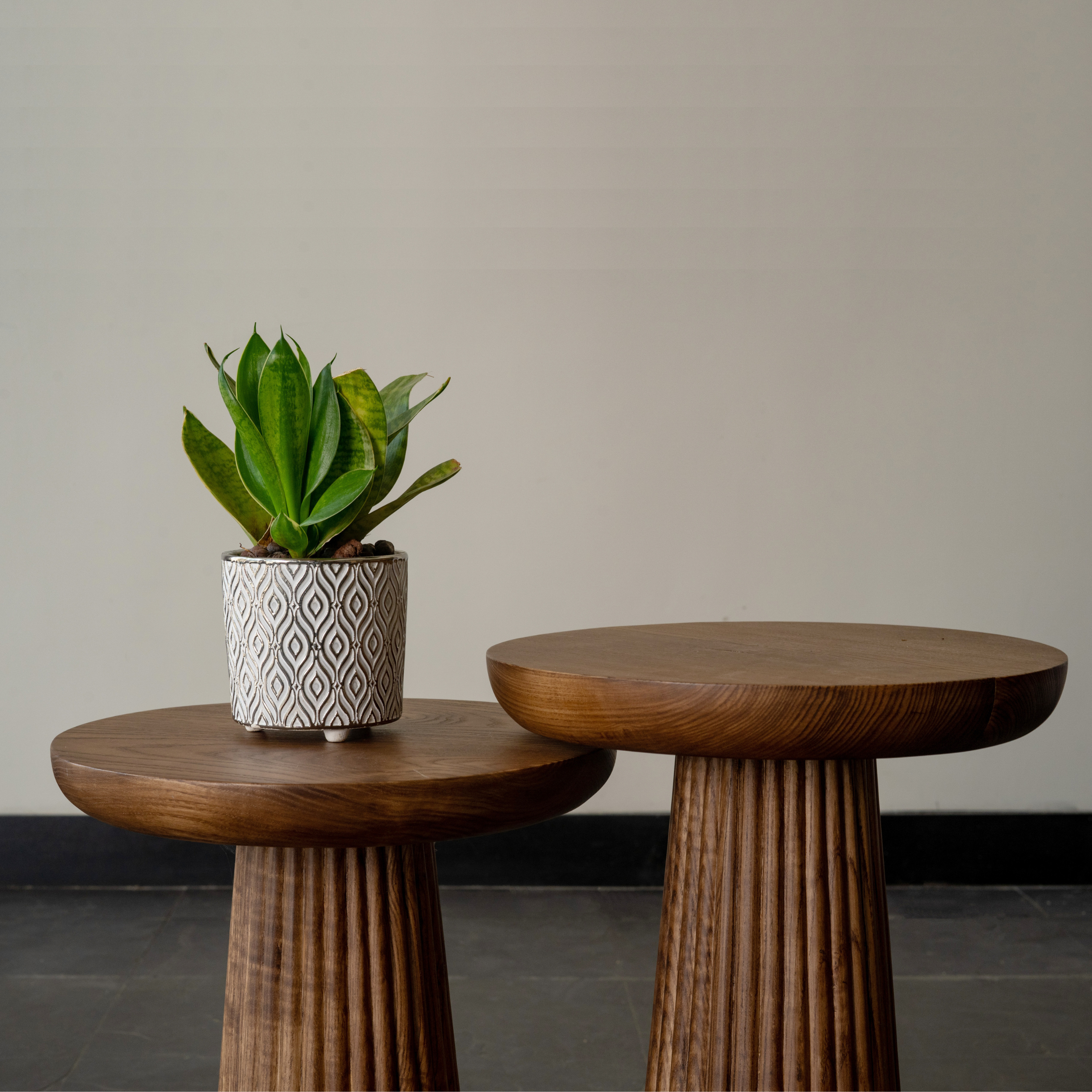 Mushroom Side Table