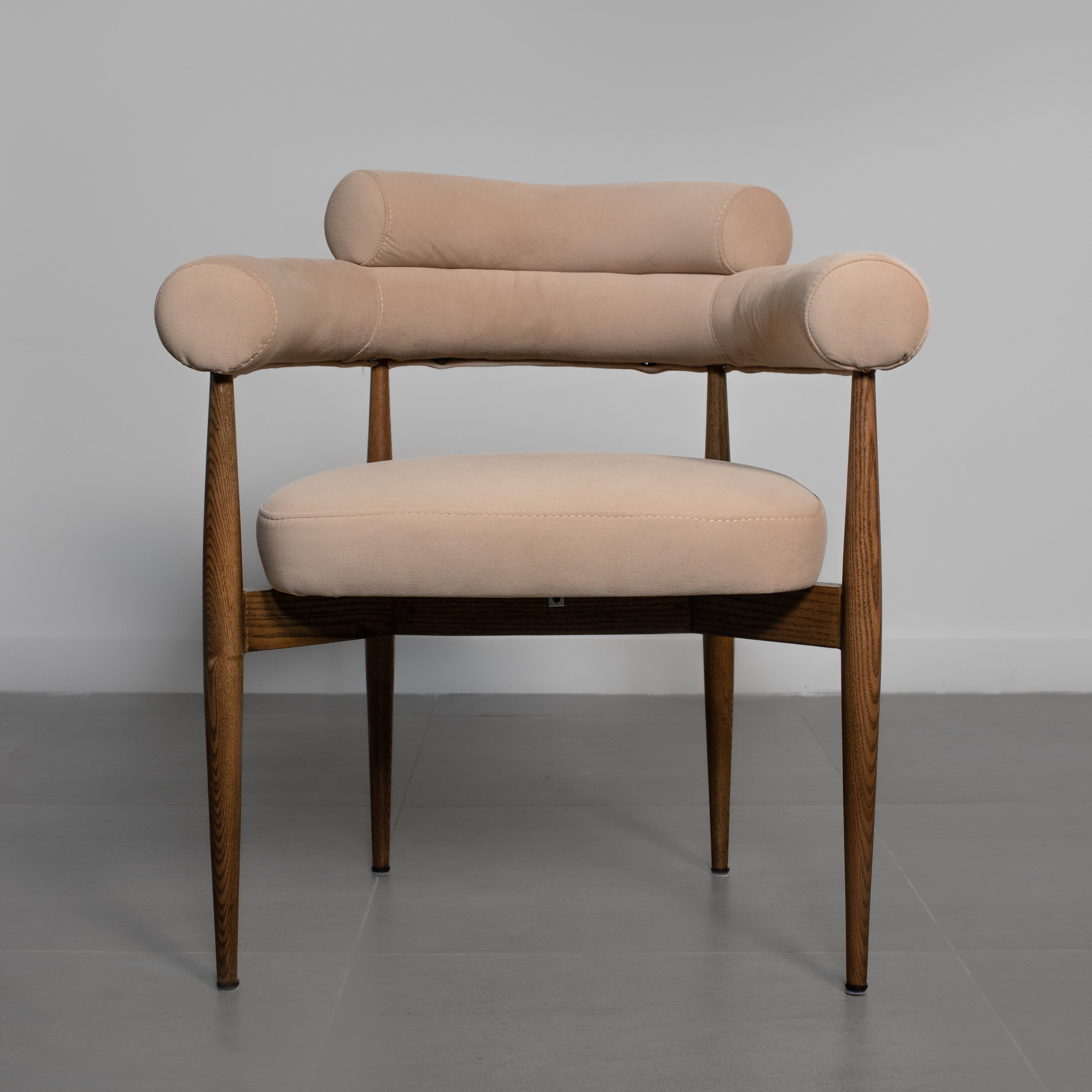 Beige dining chair