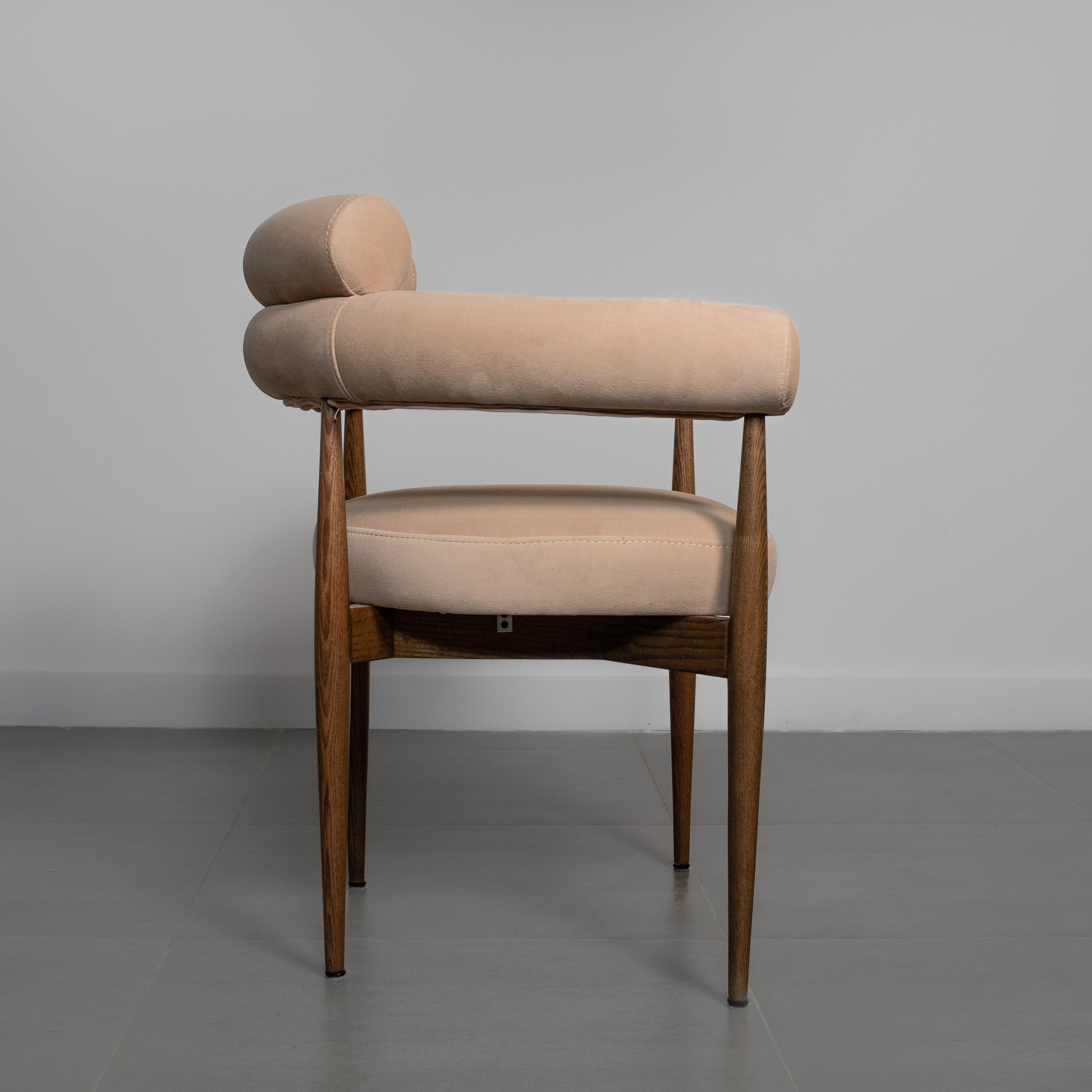 Beige dining chair