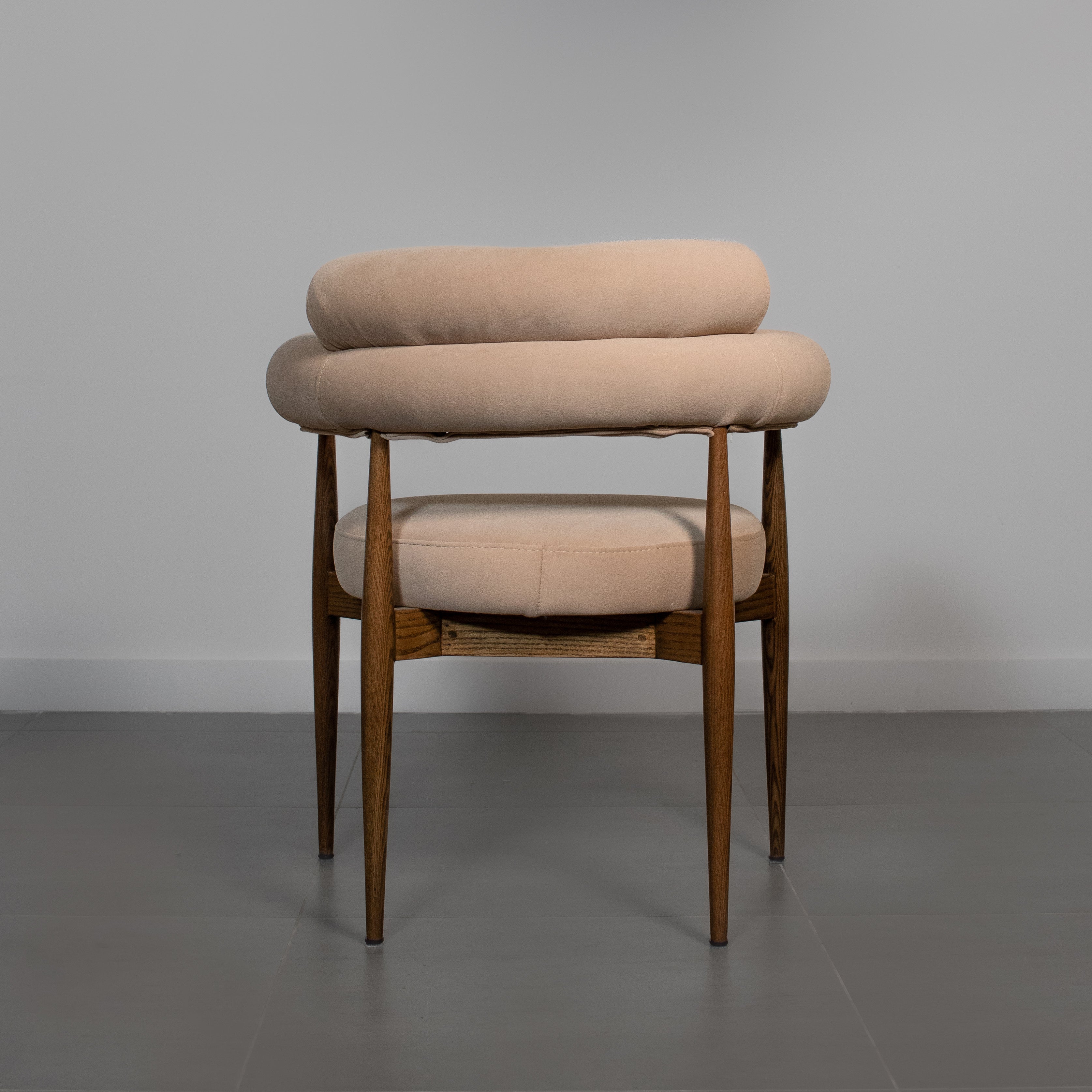 Beige dining chair