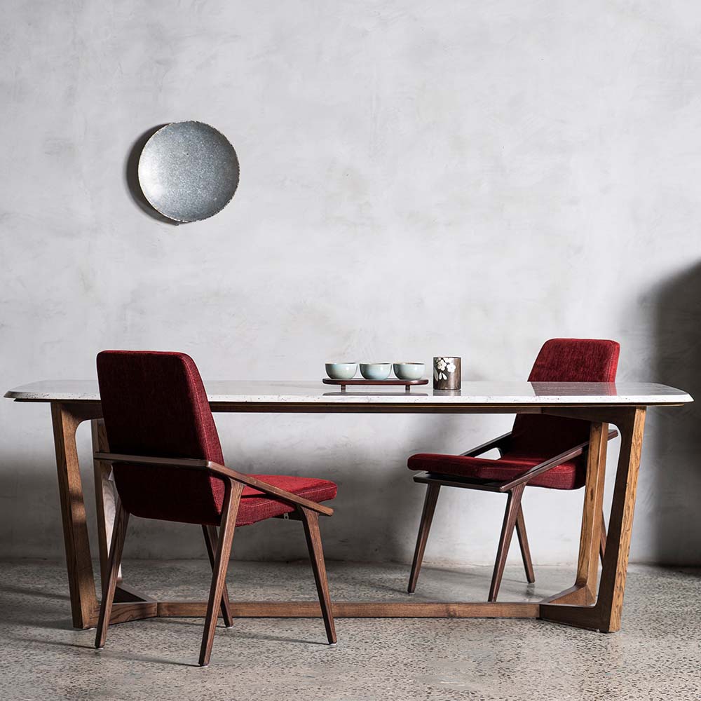 Grace Marble Top Dining Table